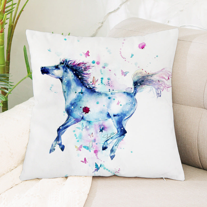 Horse Paintings Cushion Covers - Closing Sale