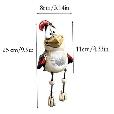 Chicken Farm Farm Decoration—Outdoor Yard Landscape Sculptures