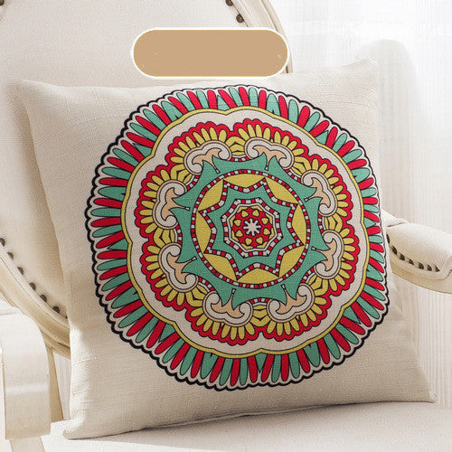 Mandala Sofa Pillows Covers