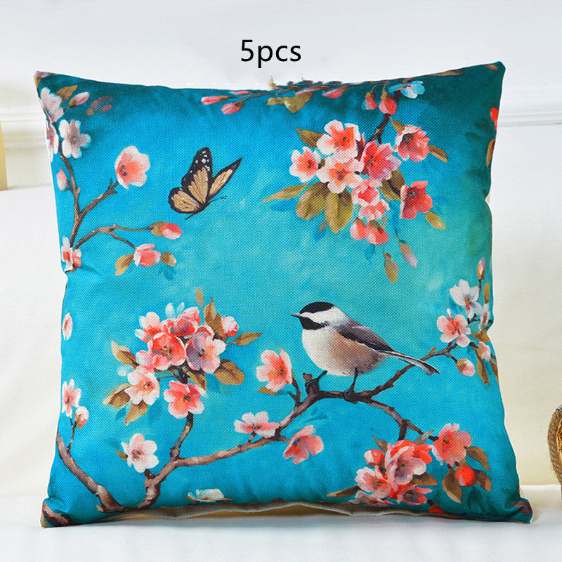 Spring Theme Cushion Cover