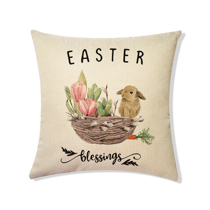 Easter Theme Cushion Cover - Closing Sale