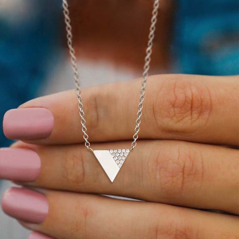 For Friend - My Badass Tribe Triangle Necklace