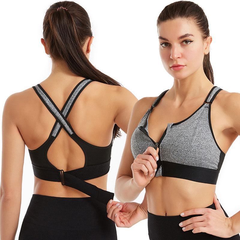 Adjustable Wireless Supportive Sports Bra