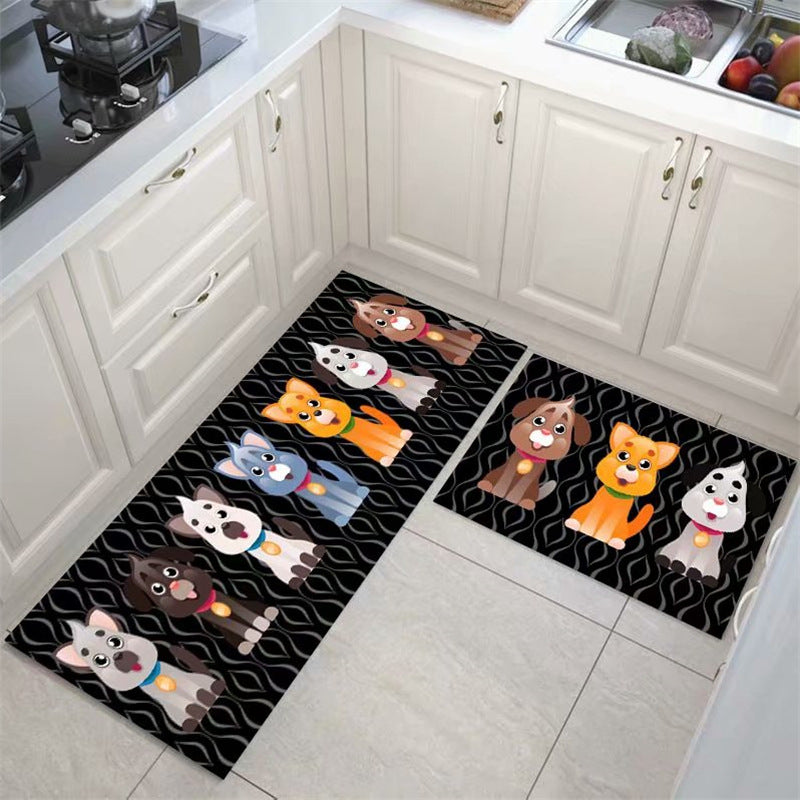 (🔥Year-end promotion 49% OFF🔥)Kitchen Printed Non-Slip Carpet