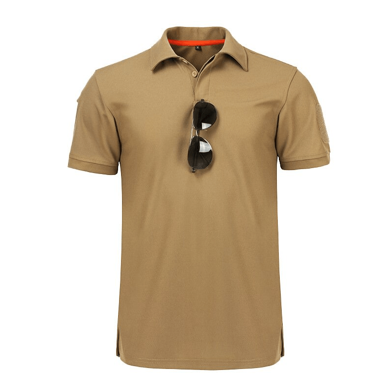 2022 men's quick dry outdoor polo shirt