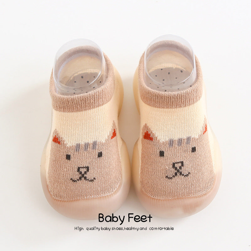 BabyFeet Adorable Animals - Non-Slip Baby Shoe-Socks