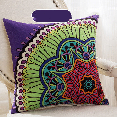 Mandala Sofa Pillows Covers