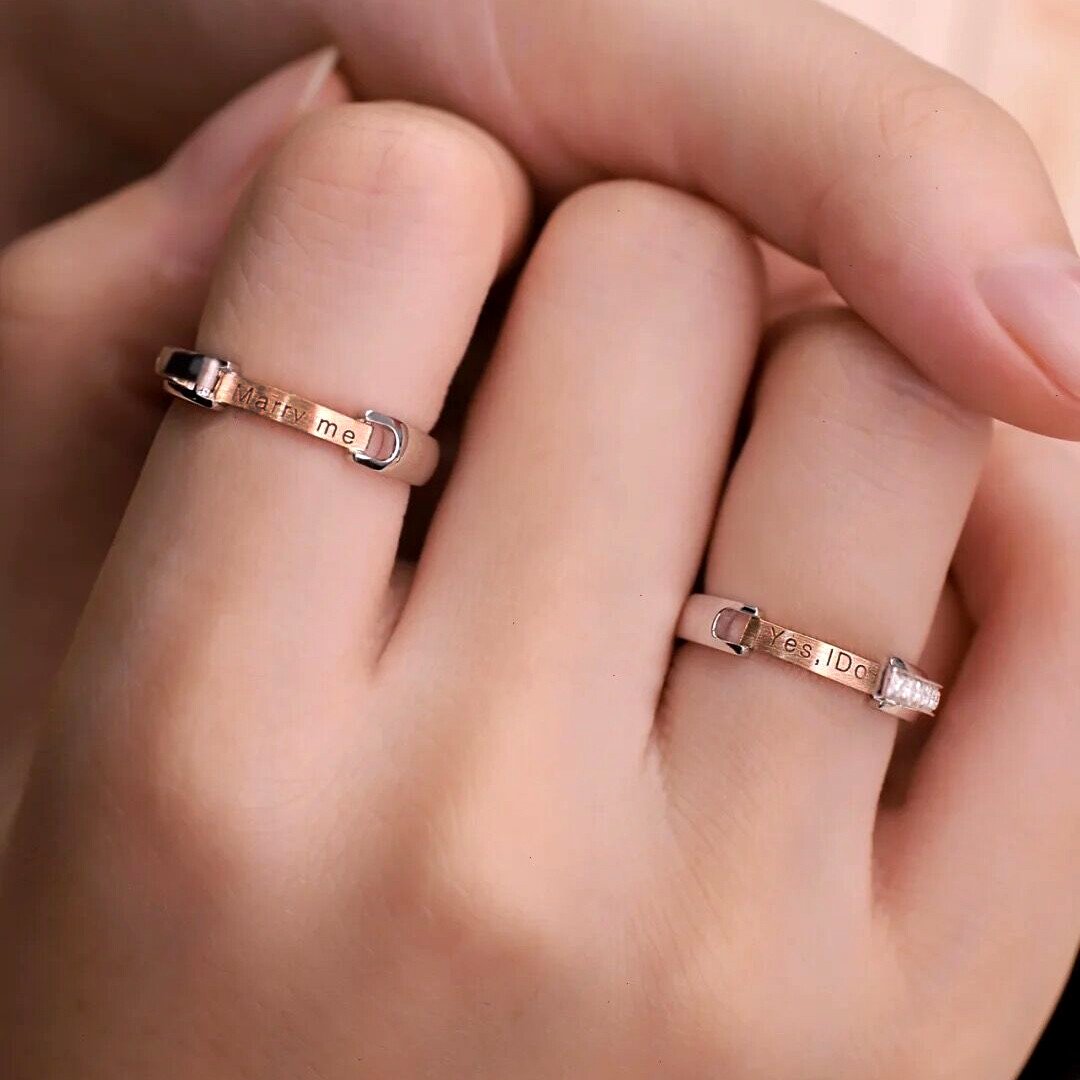 Couples Matching Promise Ring