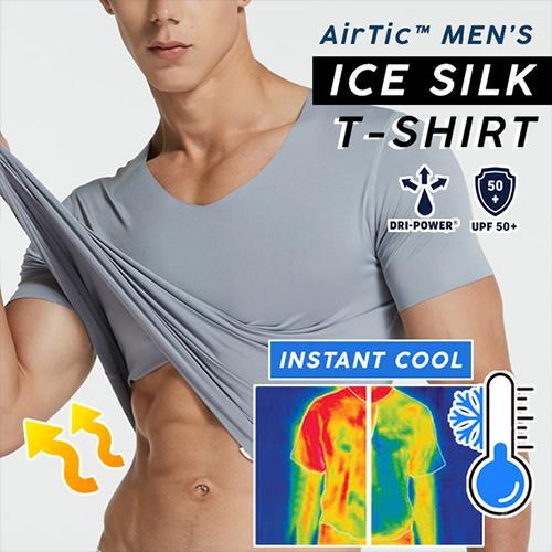 【 50% OFF Promotion】--Ice Silk Anti-Dirty Waterproof Quick Dry T-Shirt 8