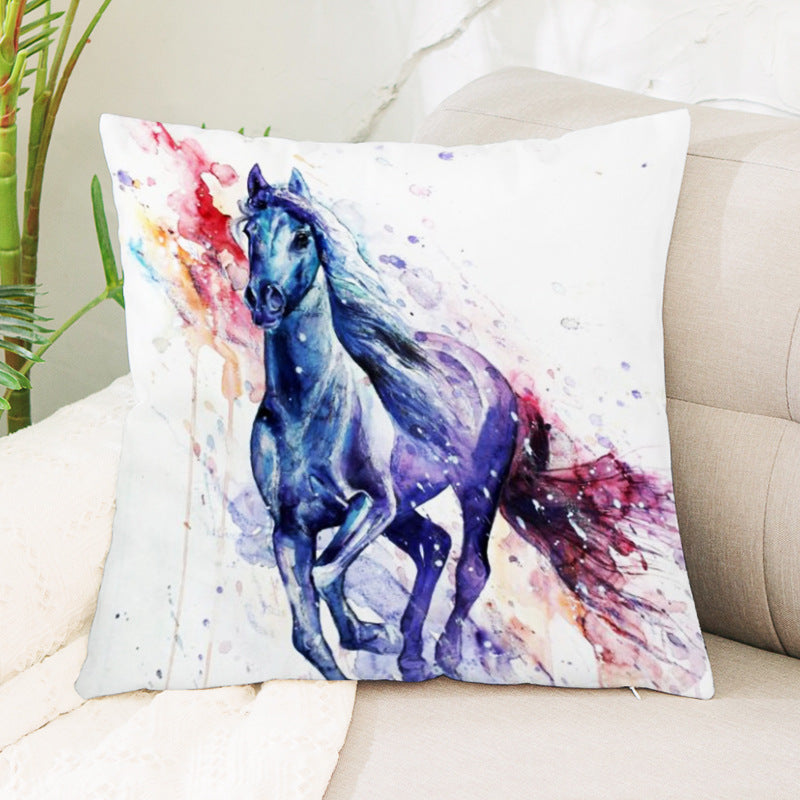 Horse Paintings Cushion Covers - Closing Sale