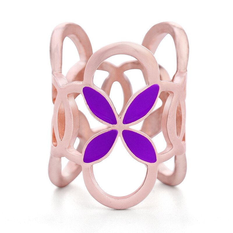 Rhinestone Scarf Ring Buckle Clip