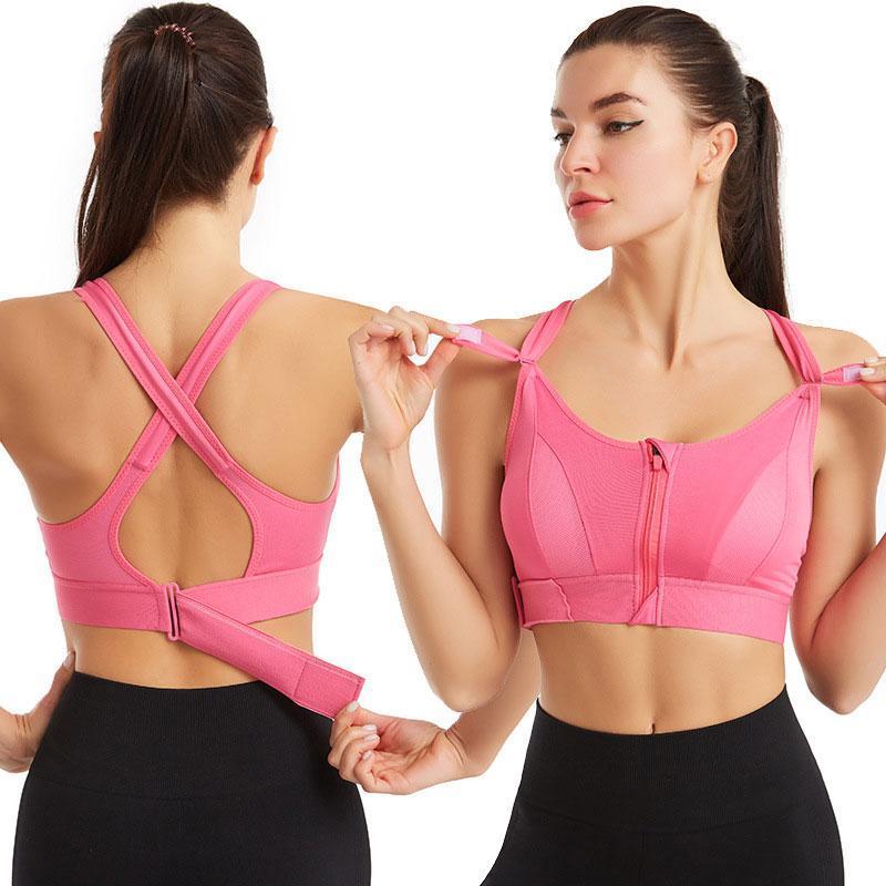 Adjustable Wireless Supportive Sports Bra