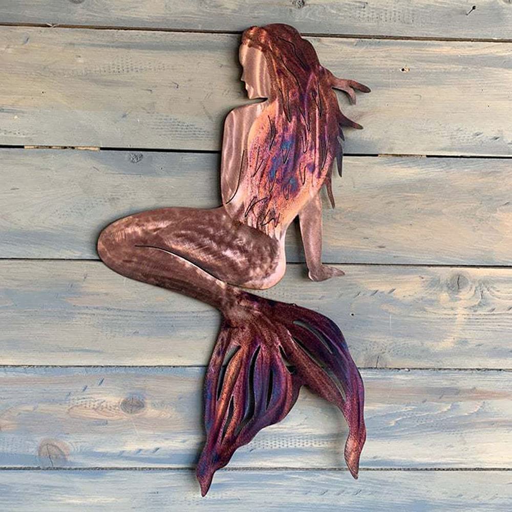 Mermaid Metal Wall Art