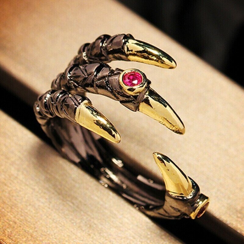 Demon Dragon Claw Ring