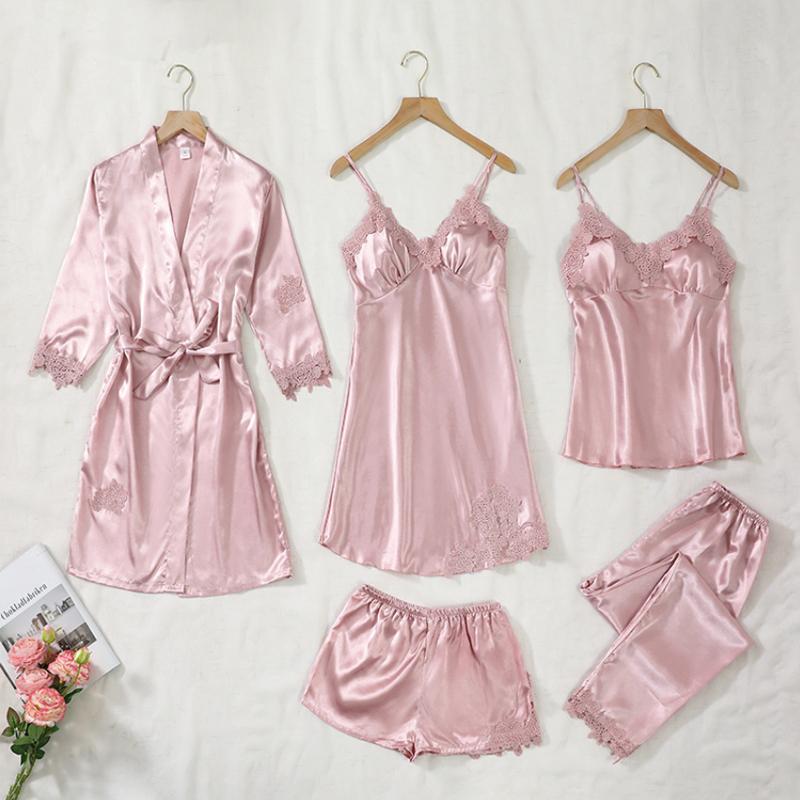 5 Piece Pajama Set