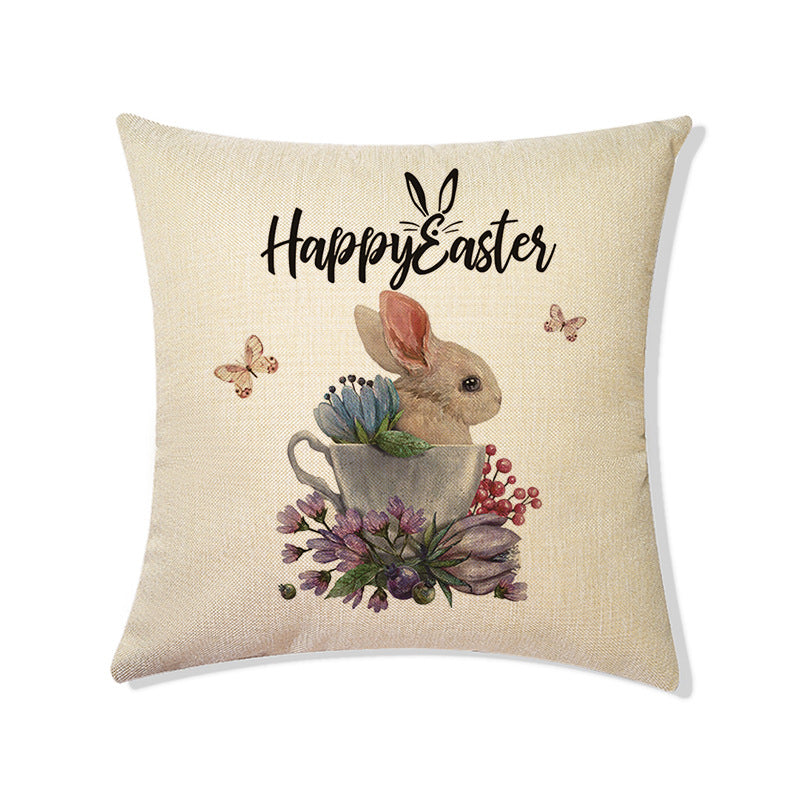 Easter Theme Cushion Cover - Closing Sale