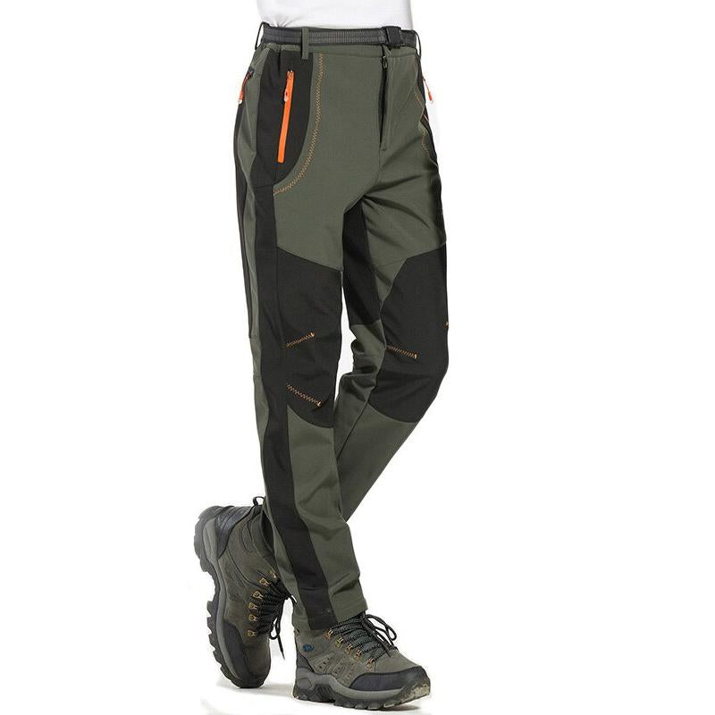 2022 Men's Outdoor Quick-Dry Lightweight Waterproof Hiking Mountain Pants（Gift belt）