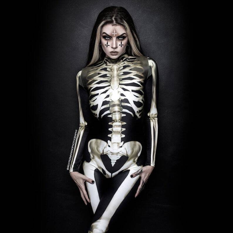 🎃Halloween Early Sale🎃 - Golden Skeleton Costume