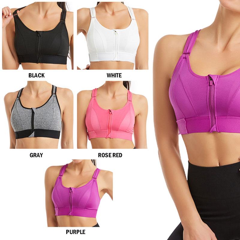 Adjustable Wireless Supportive Sports Bra