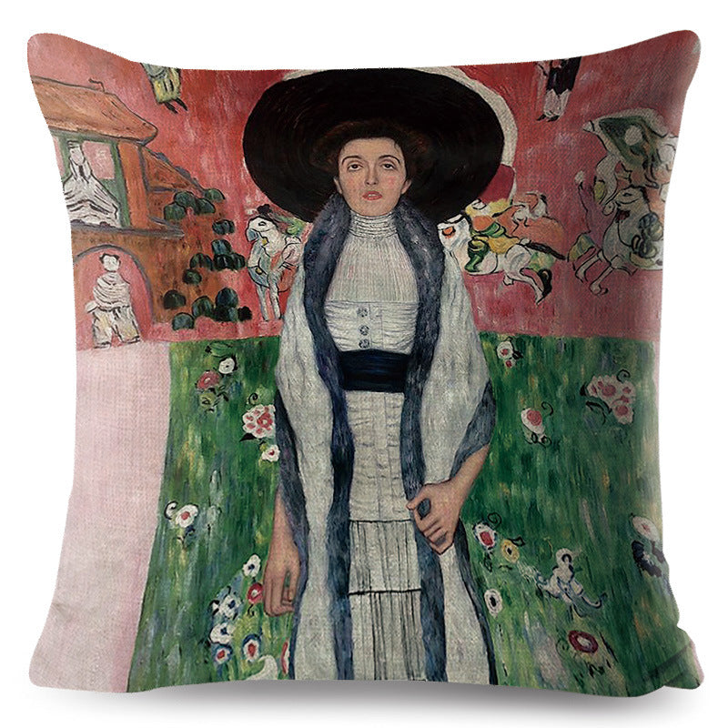 Gustav Klimt Inspired Cushion Covers