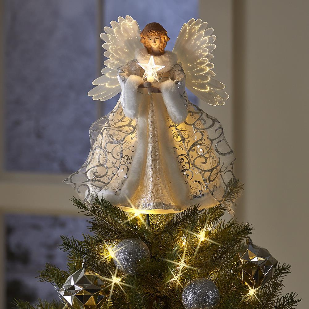 The Fiber Optic Angel Tree Topper