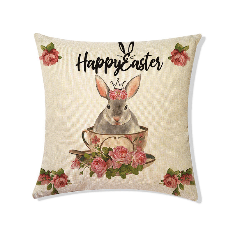 Easter Theme Cushion Cover - Closing Sale