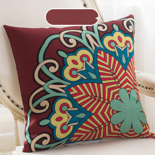 Mandala Sofa Pillows Covers