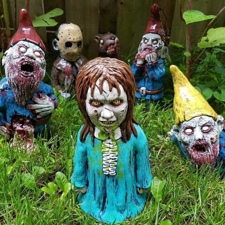 Horror Movie Garden Gnomes Killer