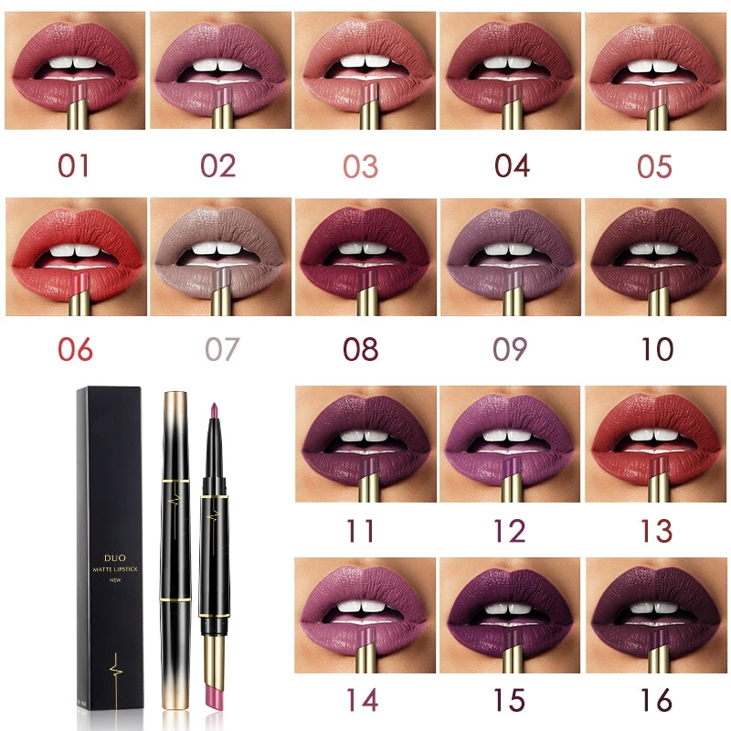 16 Color Long Lasting Combo Lipstick