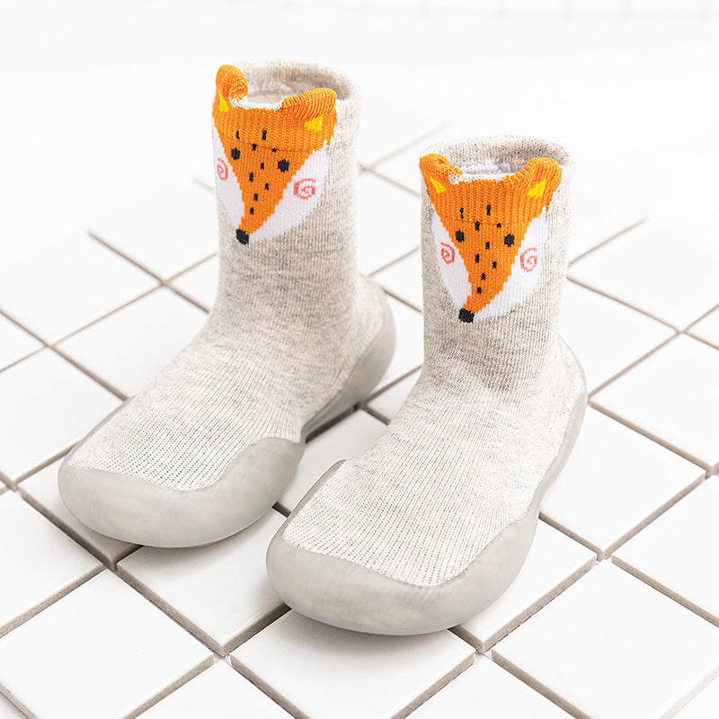 BabyFeet Adorable Animals - Non-Slip Baby Shoe-Socks