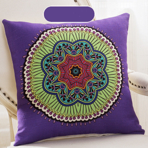 Mandala Sofa Pillows Covers