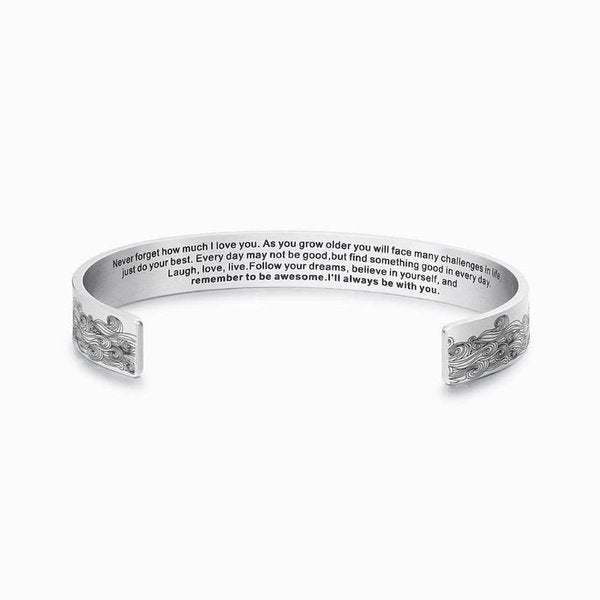 🎁  Last Day Promotion 50% OFF🎁 To My Granddaughter - I Will Always Be With You - Love You Forever Bracelet