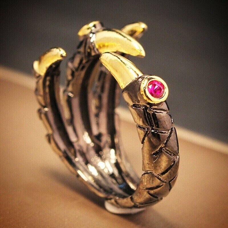 Demon Dragon Claw Ring