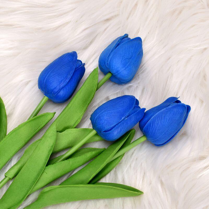 10PCS Artificial Flowers Fake Flower Tulips Real Touch for Wedding Room Home Hotel Party Garden Decoration