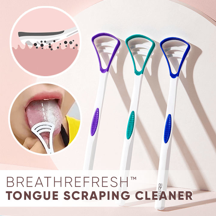 BreathRefresh™ Tongue Scraping Cleaner