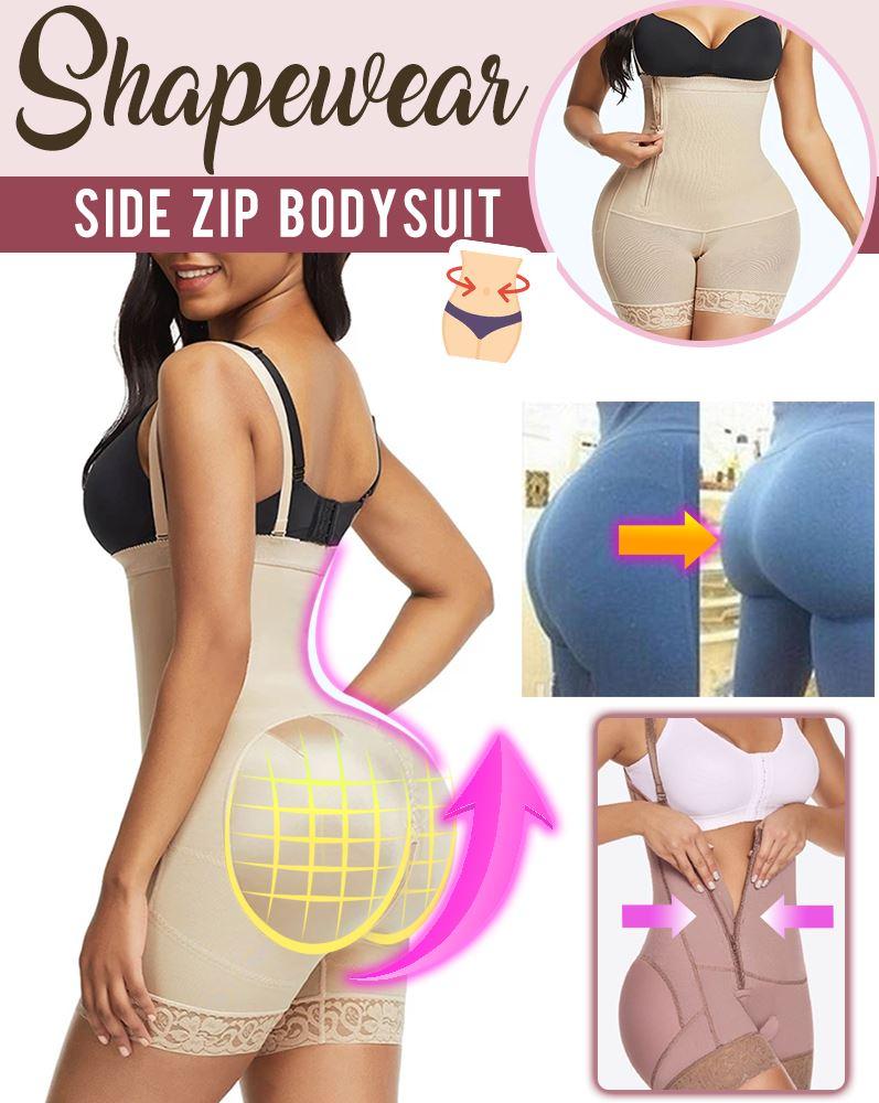 Shapewear Side Zip Bodysuit