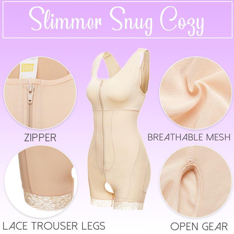 Zipper Slimming Body Shaper