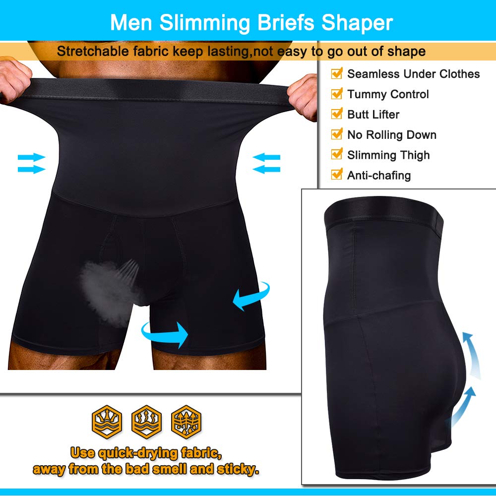 🔥50% OFF🔥Men Boxer Shaperwear Shorts