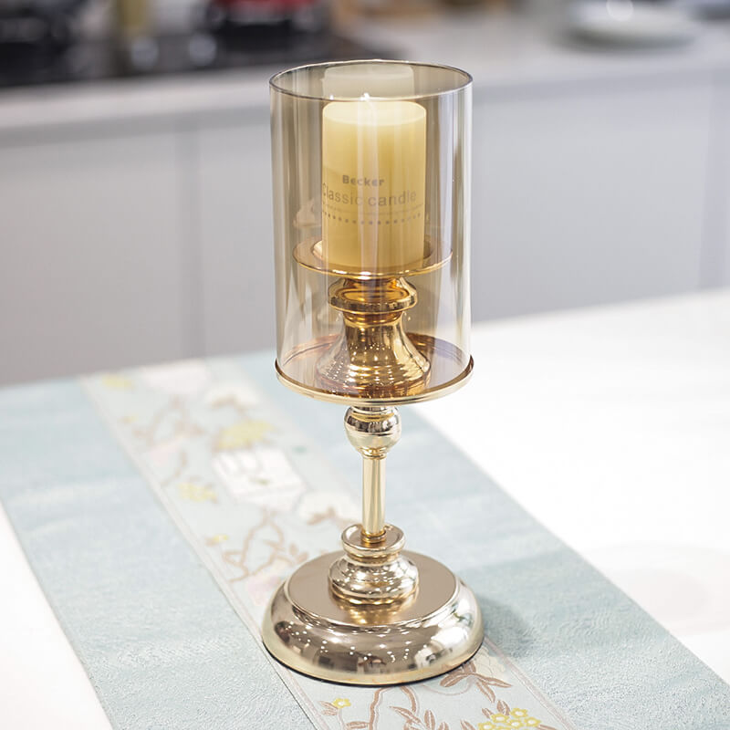 Modern Column Candlestick for Coffee Table, Christmas Eve, Table Center