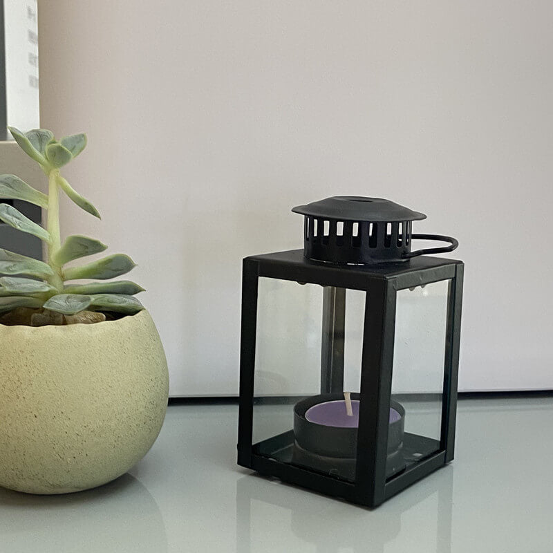 Simple Creative Glass Candle Holder