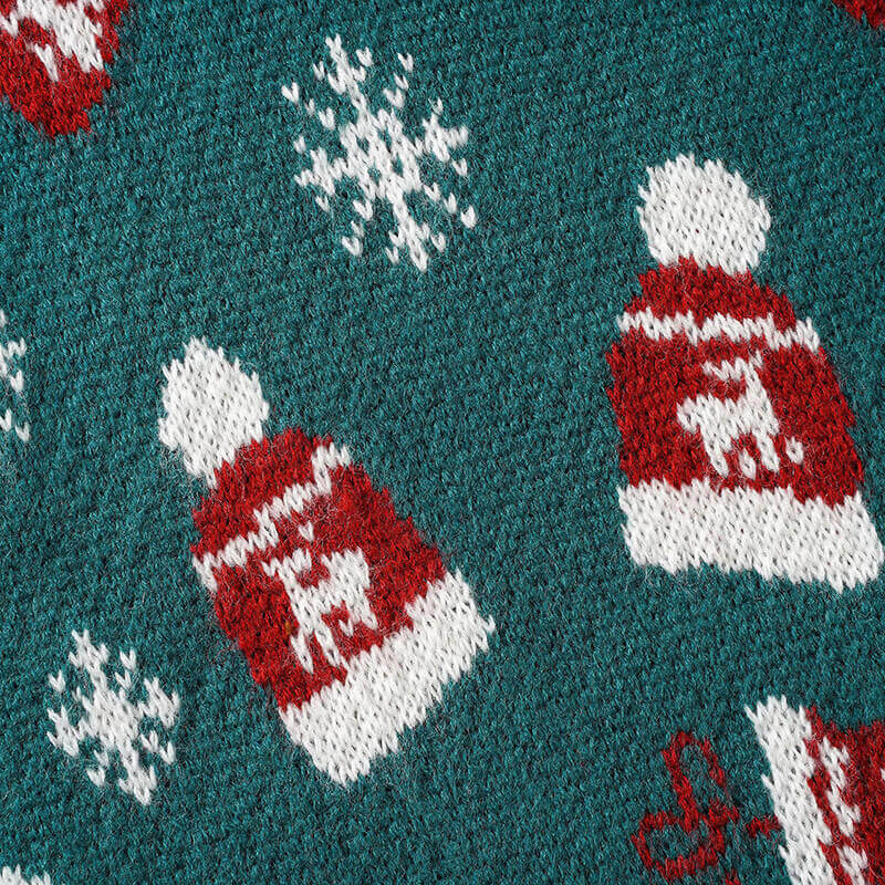 Winter Essentials Cute Christmas Pattern Scarf