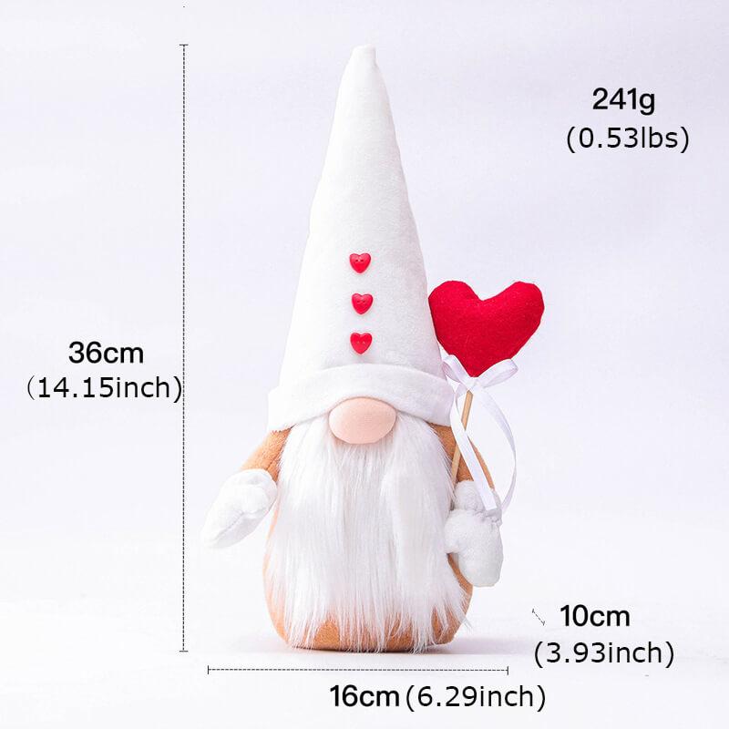 Christmas Couple Doll Holiday Party Decoration Cute Santa Plush Doll