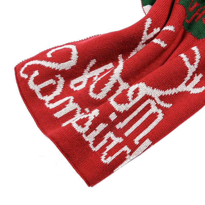 Christmas Theme Warm Imitation Cashmere holiday Scarves