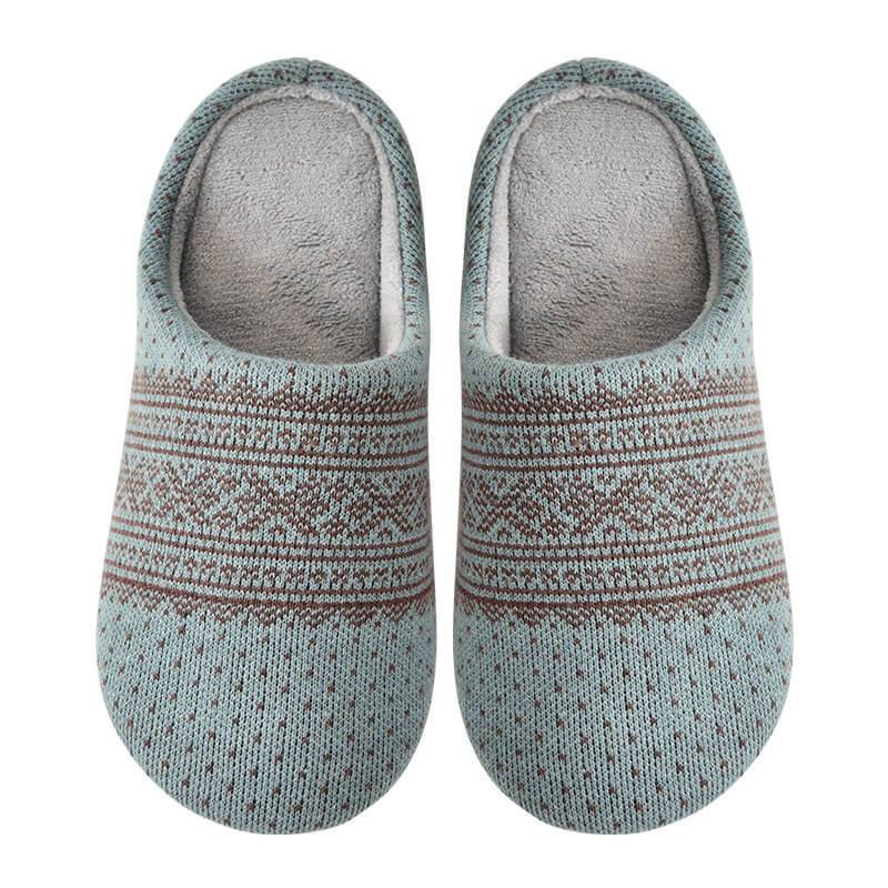 Womens Mens Winter  Comfort Plush Slippers