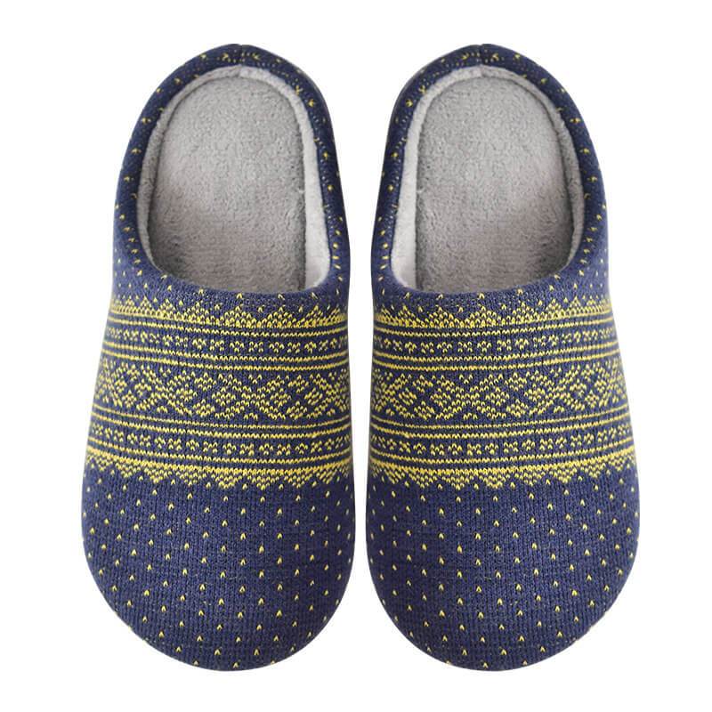 Womens Mens Winter  Comfort Plush Slippers