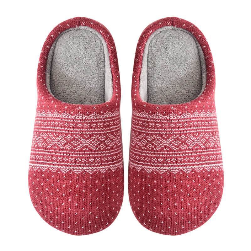 Womens Mens Winter  Comfort Plush Slippers