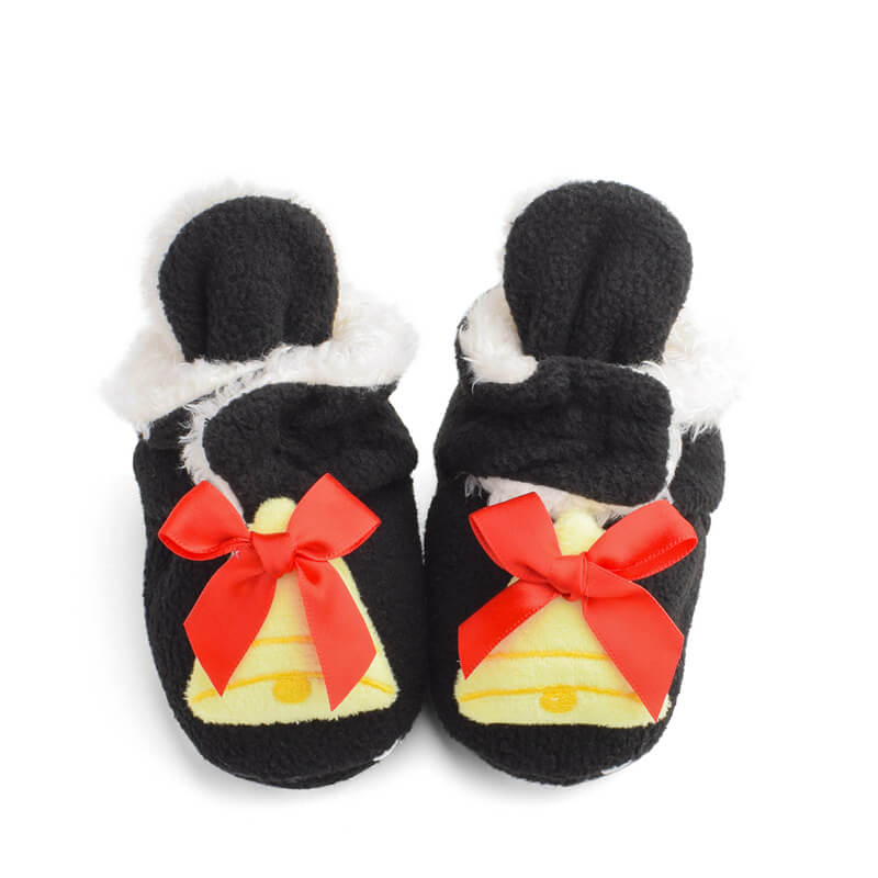 Baby Christmas Cotton Shoes Soft-soled Toddler Shoes