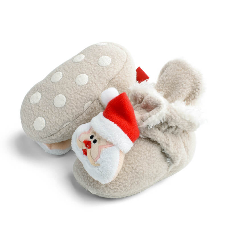 Baby Christmas Cotton Shoes Soft-soled Toddler Shoes