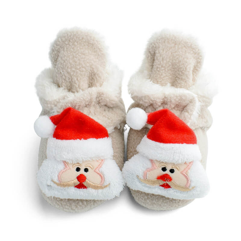 Baby Christmas Cotton Shoes Soft-soled Toddler Shoes