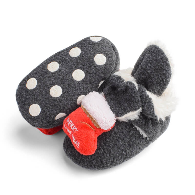 Baby Christmas Cotton Shoes Soft-soled Toddler Shoes